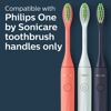 Picture of Philips One By Sonicare, 2 Brush Heads, Midnight Navy Blue, BH1022/04