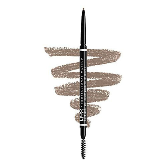 Picture of NYX PROFESSIONAL MAKEUP Micro Brow Pencil, Eyebrow Pencil - Ash Blonde (blonde hair with cool/ash undertones)