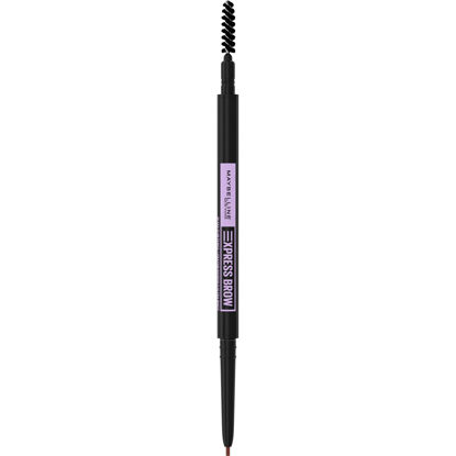 Picture of Maybelline Express Brow Ultra Slim Eyebrow Makeup, Brow Pencil with Precision Tip and Spoolie for Defined Eyebrows, Auburn, 1 Count