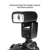 Picture of PHOTOOLEX FK300 Camera Flash Speedlite for Canon Nikon Sony Panasonic Olympus Fujifilm Pentax Sigma Minolta Leica and Other SLR Digital Cameras and Digital Cameras with Single Contact Hot Shoe