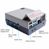 Picture of GeeekPi Raspberry Pi 4 Case, Raspberry Pi 4 Case with Cooling Fan, Raspberry Pi 4 Heatsink, Retro Gaming Nes4Pi Case for Raspberry Pi 4 Model B/4B