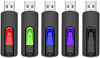 Picture of RAOYI 5 Pack 64GB USB Flash Drive, USB 2.0 Memory Stick Thumb Drives Jump Drive Pen Drive for PC Laptop Computer - 64G Multipack