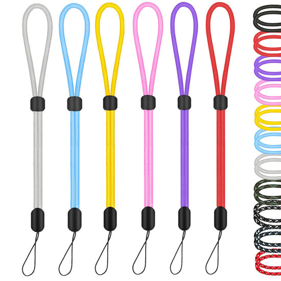 GetUSCart Hand Wrist Strap Lanyard 6 Pack 8inch Adjustable Nylon