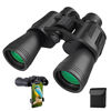 Picture of 20x50 Binoculars for Adults, High Power Compact Waterproof Binoculars Telescope with Low Light Night Vision for Hunting Bird Watching Travel Football Games with Carrying Case and Strap