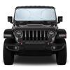 Picture of Magnelex Windshield Sun Shade for Jeep Wrangler, Rubicon, Gladiator with Bonus Steering Wheel Sun Shade. 240T Reflective Fabric Blocks Sun. Foldable Sun Shield Keeps Your Vehicle Cool