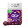 Picture of OLLY Sleep Immunity Melatonin Gummy, Vitamin C, Zinc, Echinacea, 3mg Melatonin, Immune and Sleep Support, Berry - 36 Count