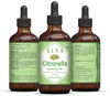 Picture of Siva Citronella Essential Oil 4 Fl Oz with Premium Glass Dropper - 100% Pure, Natural, Undiluted & Therapeutic Grade, Amazing for Nourished Skin, Moisturized Hair, Diffuser, Massage & Aromatherapy