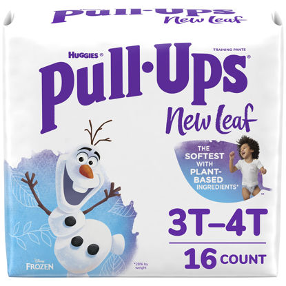 Picture of Pull-Ups New Leaf Boys' Disney Frozen Potty Training Pants, 3T-4T (32-40 lbs), 16 Ct