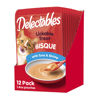 Picture of Delectables Bisque Lickable Wet Cat Treats - Tuna & Shrimp - 12 Pack