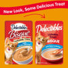 Picture of Delectables Bisque Lickable Wet Cat Treats - Tuna & Shrimp - 12 Pack