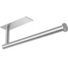 Picture of theaoo Under Cabinet Paper Towel Holder for Kitchen, Adhesive Paper Towel Roll Rack for Bathroom Towel, SUS304 Stainless Steel Wall Mount, Both Available for Adhesive and Screws