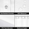 Picture of Frosted Shower Curtain Liner - Premium PEVA Shower Liner for Bathroom, BPA & PVC Free, No Chemical Smell, Lightweight Shower Curtain with 3 Magnets, Metal Grommets - Frost, Standard Size