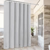 Picture of Barossa Design Shower Curtain Liner - Premium PEVA, BPA & PVC Free, No Chemical Smell, Lightweight Standard Size Shower Curtain with 3 Magnets, Metal Grommets -Silver Gray