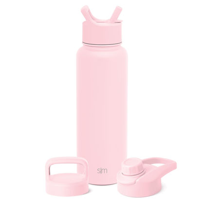 Simple Modern Water Bottle With Straw, Handle, And Chug Lid Vacuum