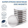 Picture of LOVIMAG Strong Neodymium Disc Magnets with Double-Sided Adhesive Powerful Rare Earth Magnets, Perfect for Fridge, DIY, Building, Scientific, Craft, and Offic, 1.26 inch x 0.08 inch - Pack of 8