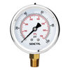 Picture of SENCTRL 0-100 Psi Glycerin Liquid Filled Low Pressure Gauge, 2.5" Dial Size, 1/4" NPT Lower Mount, Stainless Steel Case, for Water Pump, Pneumatic Air, Well, RV Hose, Tank, Gas Pressure Test