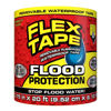 Picture of Flex Tape Flood Protection, 3.75 in x 20 ft, Waterproof Rubberized Tape, Removable, Use on Windows, Doors, Garage Doors, Casings, Thresholds, Conduits, Vents, Ducts