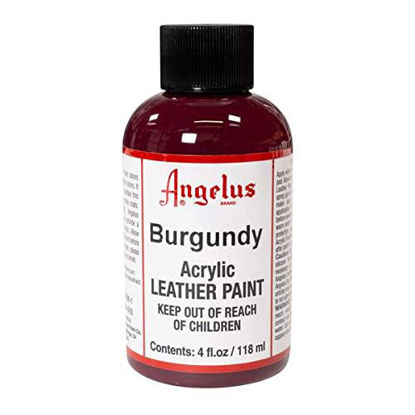 Picture of Angelus Acrylic Leather Paint, 4 oz, Burgundy