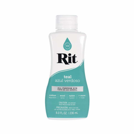 Rit All Purpose Dye, Teal - 8.0 fl oz