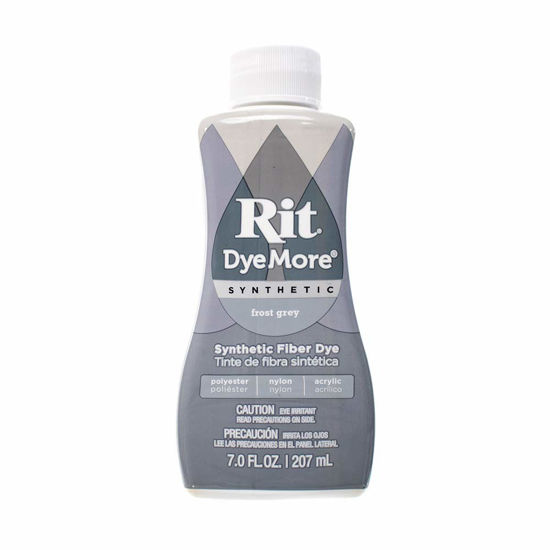 Picture of Synthetic Rit Dye More Liquid Fabric Dye - Wide Selection of Colors - 7 Ounces - Frost Gray