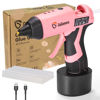 Picture of Cordless Hot Glue Gun, GoGonova 15s Fast Preheating 5Ah Built-in Battery Hot Melt Glue Gun, Smart Power-Off, Kit with 25 Pcs Premium Mini Glue Sticks and USB-C Charging Port(Pink)