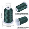 Picture of Simthread Embroidery Thread Pine Green S040 5500 Yards, 40wt 100% Polyester for Brother, Babylock, Janome, Singer, Pfaff, Husqvarna, Bernina Machine