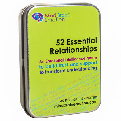 Picture of 52 Essential Emotional Intelligence Training - Relationship Skills Card Game for Empathy, Trust Building Activities, Conversation Starters, Icebreaker Tools, Team Bonding Tools - By Harvard Researcher