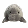 Picture of Aurora® Adorable Flopsie™ Manny Manatee™ Stuffed Animal - Playful Ease - Timeless Companions - Gray 12 Inches