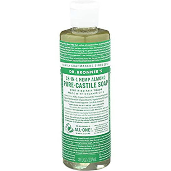 Picture of DR. BRONNER'S, CASTILE LIQ SP,OG3,ALMOND 8 Fl Oz EA 1