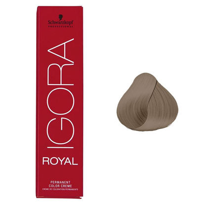 Picture of Schwarzkopf Professional Igora Royal Permanent Hair Color, 8-1, Light Blonde Cendre, 60 Gram