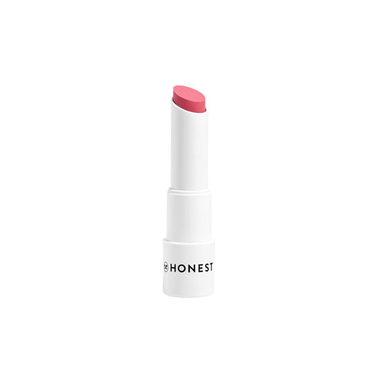 Picture of Honest Beauty Tinted Lip Balm | Antioxidant-rich Acai Extracts + Avocado Oil | EWG Certified, Vegan, Cruelty Free | Summer Melon