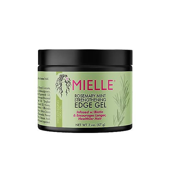 Picture of Mielle Organics Rosemary Mint Strengthening Edge Gel, Biotin & Essential Oil Hair Styling Treatment, 2 Ounces