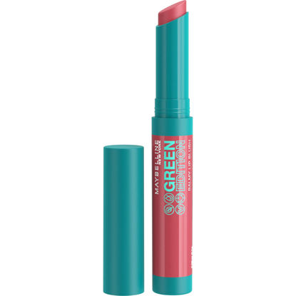 Picture of MAYBELLINE New York Green Edition Balmy Lip Blush, Formulated With Mango Oil, Lightning, Cocoa Nude, 1 Count