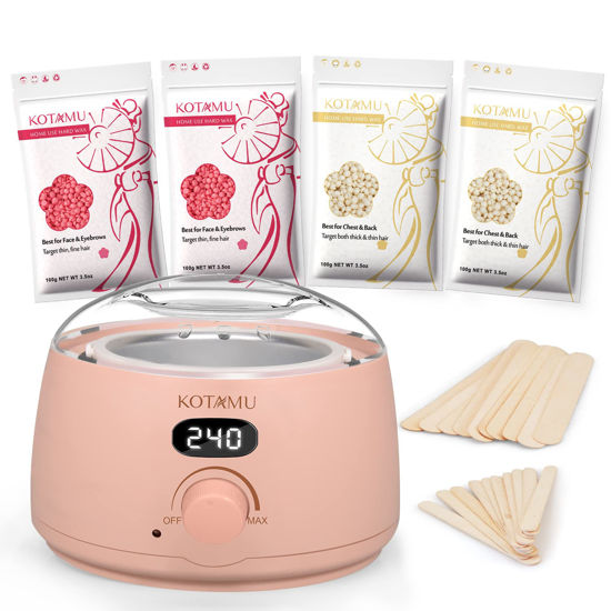 Hair removal 2024 wax warmer kit