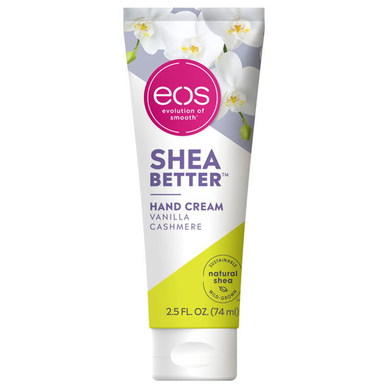 Picture of eos Shea Better Hand Cream - Vanilla Cashmere | Instant Hydration + Lasting Protection | 2.5 oz