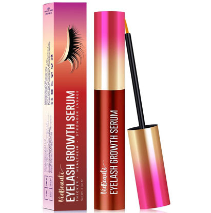 Picture of Premium Eyelash Growth Serum and Eyebrow Enhancer by VieBeauti, Lash boost Serum for Longer, Fuller Thicker Lashes & Brows (3ML) Red