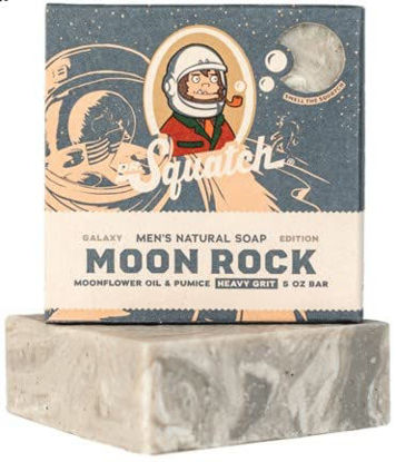 Picture of Dr. Squatch Limited Edition All Natural Bar Soap for Men with Heavy Grit, Moon Rock