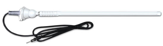 Picture of EnrockMarine 20W White Flexible Rubber Mast Long Range Marine Boat Yacht AM/FM Radio Antenna