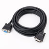 Picture of DTech 15ft COM Port Serial Cable Male to Female RS232 Extension 9 Pin Straight Through Cord