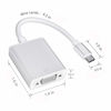 Picture of Bincolo USB-C to VGA Adapter, USB 3.1 Type C (Thunderbolt 3) to VGA Converter Compatible with MacBook Pro, New MacBook, MacBook Air 2018, Dell XPS 13/15, Surface Book 2 and More (Silver)