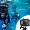 Picture of OKFUN Waterproof Housing Case for Go Pro Hero 11 Black/Hero 10 Black/Hero 9 Black, Protective 60m Underwater Dive Case Shell with 3 Pack Filters