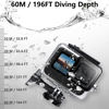 Picture of OKFUN Waterproof Housing Case for Go Pro Hero 11 Black/Hero 10 Black/Hero 9 Black, Protective 60m Underwater Dive Case Shell with 3 Pack Filters