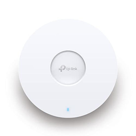 Picture of TP-Link EAP613 Wireless Access Point w/o DC Adapter | Ultra-Slim | Omada True Wi-Fi 6 AX1800 | Mesh, Seamless Roaming, WPA3, MU-MIMO | Remote & App Control | PoE+ Powered | Multiple Controller Options