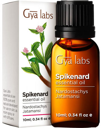 Picture of Gya Labs Spikenard Essential Oil (10ml) - Earthy & Woodsy Scent