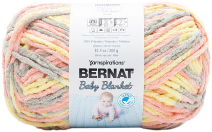 Picture of BERNAT Baby Blanket Yarn 300G 10.5 OZ, Spring Blossom