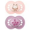 Picture of MAM Original Matte Baby Pacifier, Nipple Shape Helps Promote Healthy Oral Development, 4 Pack, Unisex, 6+ Months