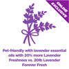 Picture of Arm & Hammer Forever Fresh Clumping Cat Litter Lavender, MultiCat 18lb with 20% More Lavender Freshness, Pet Friendly with Essential Oils