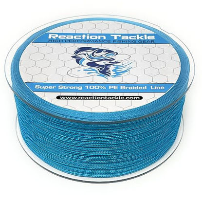 Picture of Reaction Tackle Braided Fishing Line Sea Blue 30LB 1500yd