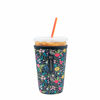 Picture of Sok It Java Sok Iced Coffee & Cold Soda Insulated Neoprene Cup Sleeve (English Garden Picnic, Medium: 24-28oz)