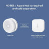 Picture of Aqara Temperature and Humidity Sensor, Requires AQARA HUB, Zigbee, for Remote Monitoring and Home Automation, Wireless Thermometer Hygrometer, Compatible with Apple HomeKit, Alexa, Works with IFTTT